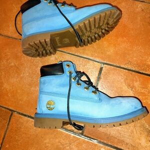 Timberland Kids Sky Blue Boots